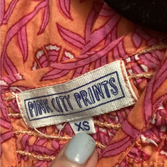 💥PRICE DROP💥 Peach Carnation Isabel Dress - Picture 7 of 8